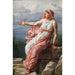 van Het afscheid van Alcyone van haar echtgenoot naar De Metamorphosen van Ovidius, canto XI - Christoffer Wilhelm Eckersberg — weergave van het kunstwerk