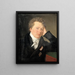 L'avocat et homme d'État Anders Sandersted - Christoffer Wilhelm Eckersberg — ingelijst kunstwerk aan de muur
