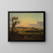 Landschap met doorgang, het eiland Mn - Christoffer Wilhelm Eckersberg — ingelijst kunstwerk aan de muur