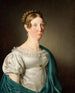 Portret van een dame - Christoffer Wilhelm Eckersberg — weergave van het kunstwerk