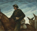 Een team muilezels - Christopher R W Nevinson — weergave van het kunstwerk