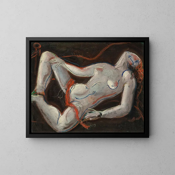 Nu - Christopher Wood — ingelijst kunstwerk aan de muur