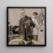 Chronometrage d'une expérience, illustration de publicité Howard Watch - Frank Xavier Leyendecker — ingelijst kunstwerk aan de muur