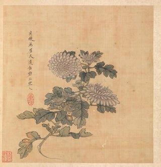 Chrysanthème - Chen Hongshou
