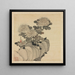 Reproductie van het schilderij Chrysanthemum en rots - Chen Hongshou