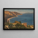 Landschap aan de rand van het meer - Chrystian Breslauer — ingelijst kunstwerk aan de muur