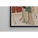 Reproductie van het schilderij Chushingura - Acte VIII du Trésor de la Loyauté - Kitagawa Utamaro