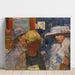 Reproductie van het schilderij Vijf Personen - Pierre Bonnard