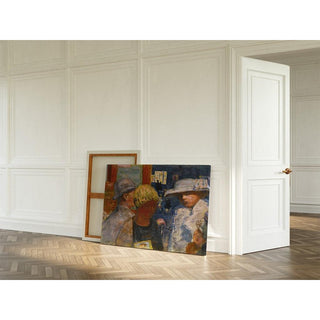 Cinq Personnages - Pierre Bonnard | Reproduction Tableau Décoration murale affiche copie
