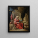 Sint Jeroen - Cirkel van David Teniers — ingelijst kunstwerk aan de muur