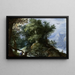 Boslandschap met jagers - Cirkel van Gillis van Coninxloo — ingelijst kunstwerk aan de muur