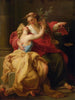 van de allegorie van vrede en rechtvaardigheid - Cirkel van Pompeo Batoni — weergave van het kunstwerk