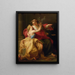 van de allegorie van vrede en rechtvaardigheid - Cirkel van Pompeo Batoni — ingelijst kunstwerk aan de muur