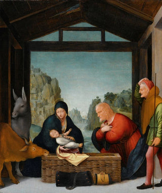 Circle of Bartolommeo Suardi - The Adoration of the Shepherds.webp