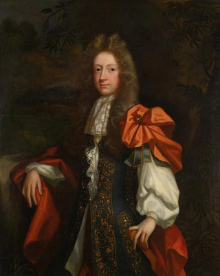 Circle of Henri Gascar - Portrait of A Man Possibly Roger Mainwaring of Kermincham.webp