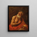 De boetende Sint Jerome - Cirkel van Johann Carl Loth — ingelijst kunstwerk aan de muur