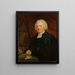 portret van de reverend Samuel Glasse D.D. F.R.S. - Cirkel van John Hoppner | Reproduction — ingelijst kunstwerk aan de muur