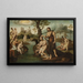 Het Doopsel van Christus - Cirkel van Maarten van Heemskerck — ingelijst kunstwerk aan de muur