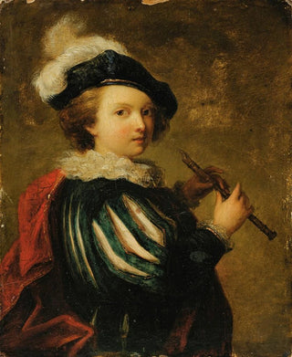 Circle of Marguerite Grard - Flute player.webp