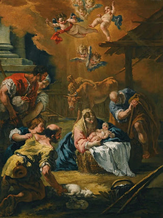 Circle of Sebastiano Ricci - The Adoration Of The Shepherds.webp