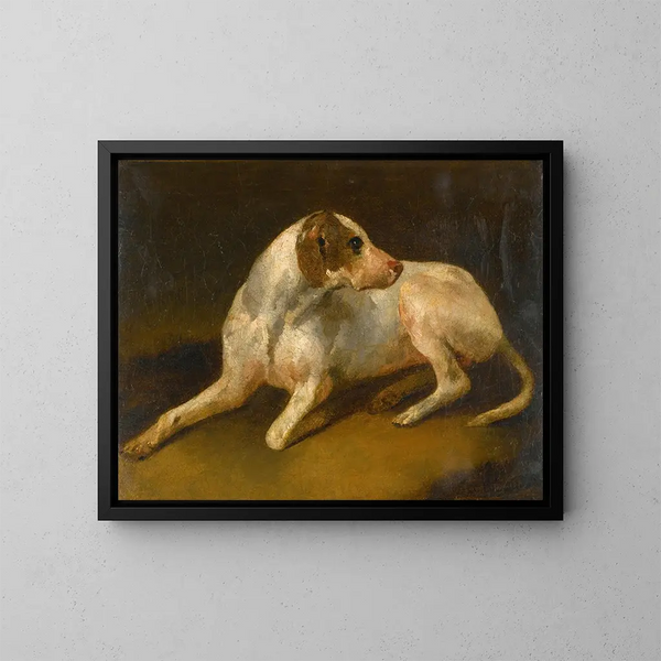Alerte - Cercle de Sir Edwin Henry Landseer — ingelijst kunstwerk aan de muur
