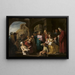 Opstanding van Lazarus - Claes Moeyaert — ingelijst kunstwerk aan de muur