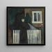 Clair de lune - Edvard Munch — ingelijst kunstwerk aan de muur