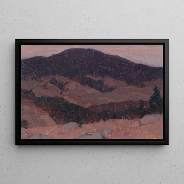 Clarence Alphonse Gagnon - Autumn In The Laurentians Baie St Paul.webp