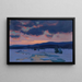 Winterschemering, Baie St Paul - Clarence Alphonse Gagnon — ingelijst kunstwerk aan de muur