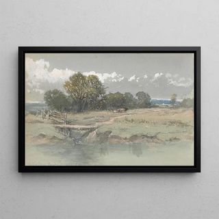 Clarkson Stanfield - Landscape on the Stour near Sandwich.webp