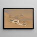 Vesuvius Eruption - Clarkson Stanfield — framed artwork on a wall