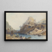 View of Etaaia India - Clarkson Stanfield — framed artwork on a wall