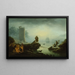 Ochtend - Claude-Joseph Vernet — ingelijst kunstwerk aan de muur