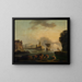 Napels - Claude-Joseph Vernet — ingelijst kunstwerk aan de muur