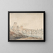 Pont Molle, Rome - Claude-Joseph Vernet — ingelijst kunstwerk aan de muur