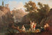 De vier momenten van de dag Avond - Claude-Joseph Vernet — weergave van het kunstwerk