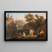 De vier momenten van de dag Avond - Claude-Joseph Vernet — ingelijst kunstwerk aan de muur