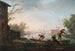 De vier momenten van de dag Ochtend - Claude-Joseph Vernet — weergave van het kunstwerk