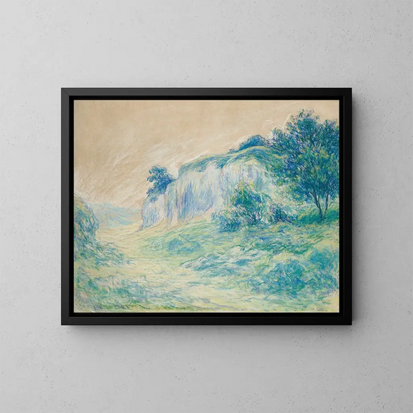 van de Kliffen bij Pantin - Claude-Émile Schuffenecker — ingelijst kunstwerk aan de muur