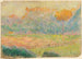 Study for a landscape with figure and houses - Claude-Émile Schuffenecker — artwork view