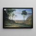 De Christus verschijnt voor Maria Magdalena Noli me tangere - Claude Lorrain — ingelijst kunstwerk aan de muur