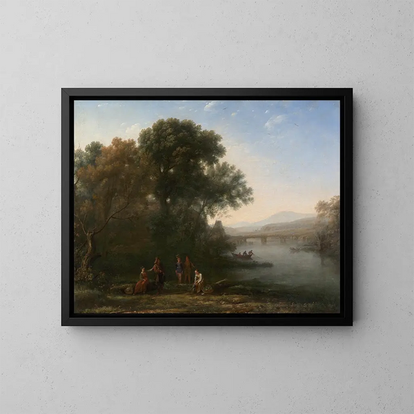 Le Ford - Claude Lorrain — ingelijst kunstwerk aan de muur