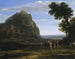 Vue de Delphes avec une procession - Claude Lorrain — weergave van het kunstwerk
