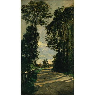 Claude Monet - Walk Road of the Farm SaintSimon.webp
