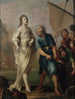 De wonderbare visvangst of de roeping van Sint-Pieter - Claude Vignon — weergave van het kunstwerk