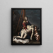 Piëta - Claude Vignon — ingelijst kunstwerk aan de muur