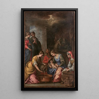 Claudio Ridolfi - La Naissance de la Vierge.webp