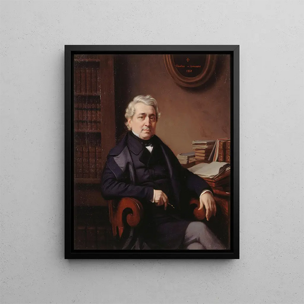 Claudius Lavergne - Portrait de Thomas Sauvage 17941877 auteur dramatique.webp