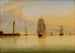 Ochtend op zee bij Boston Light - Clement Drew — weergave van het kunstwerk
