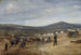 Vaugirard schilderij tijdens de belegering van Parijs 1870 - Clément-Auguste Andrieux — weergave van het kunstwerk